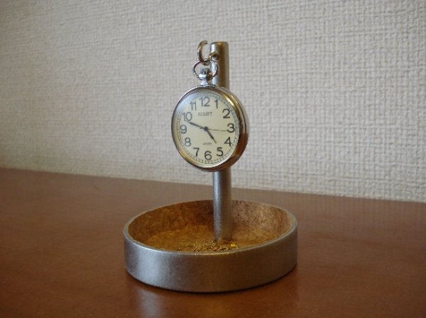 画像1: 懐中時計保管  トレイ付懐中時計スタンド (1)