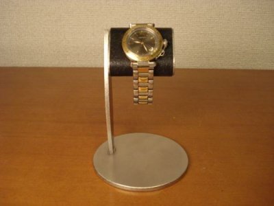 画像2: デザインシングルブラックコルク腕時計スタンド