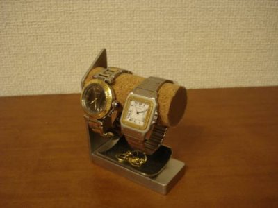 画像3: 腕時計スタンド　女性用2本掛け腕時計スタンド　スタンダード　JK56