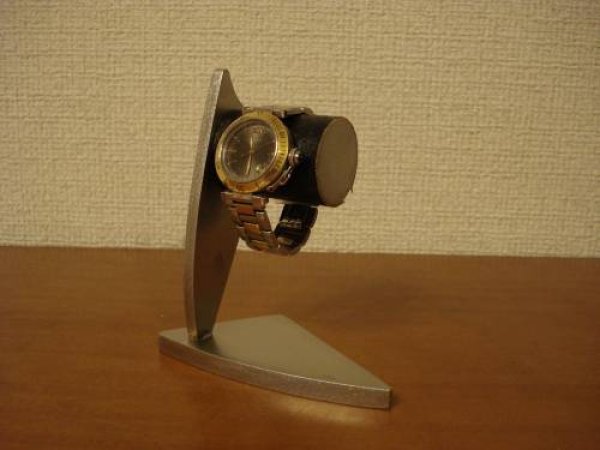画像1: 腕時計スタンド　デザインディスプレイ黒コルク腕時計スタンド　スタンダード　WS644 (1)