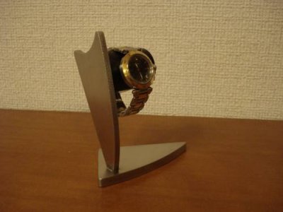画像3: 腕時計スタンド　デザインディスプレイ黒コルク腕時計スタンド　スタンダード　WS644