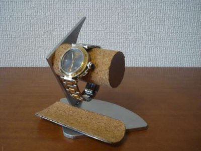 画像3: 腕時計スタンド　シングルトレイ付きウォッチスタンド　WSD564