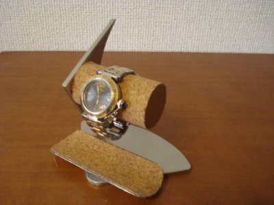 画像1: 腕時計スタンド　シングルトレイ付きウォッチスタンド　WSD564