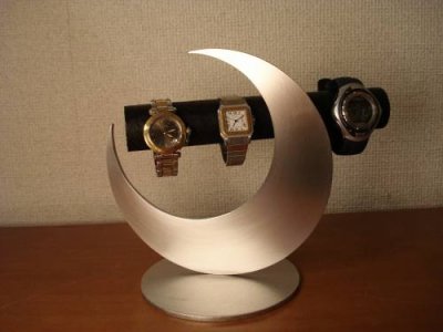 画像2: 誕生日プレゼントに　ブラック皆既月食腕時計スタンド　KWSD8812