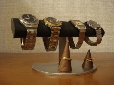 画像3: 腕時計スタンド　腕時計スタンド 4本　腕時計スタンド かわいい　腕時計スタンド diy　腕時計スタンド 高級　ウオッチスタンド　腕時計、指輪スタンド　AK554