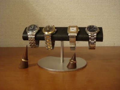 画像2: 腕時計スタンド　腕時計スタンド 4本　腕時計スタンド かわいい　腕時計スタンド diy　腕時計スタンド 高級　ウオッチスタンド　腕時計、指輪スタンド　AK554