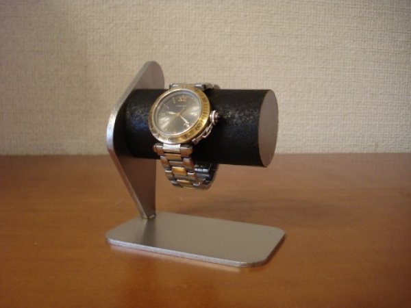 画像1: 腕時計スタンド　ブラックシングルウォッチスタンド★誕生日プレゼントに！　AK331 (1)