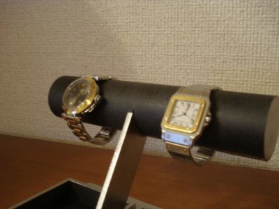 画像3: 誕生日プレゼントに　どっしりブラック腕時計トレイスタンド AK6344