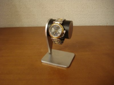 画像3: ウオッチスタンド ブラック1本掛け腕時計スタンド