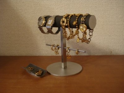 画像1: ウオッチスタンド　腕時計、ブレスレット、イヤリングスタンド　トレイ付き