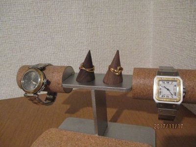 画像1: 新作　腕時計、ダブルリング、小物入れスタンド　現在1台限定在庫