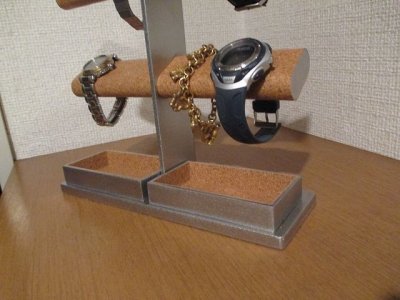 画像2: 腕時計スタンド　8本掛け楕円パイプ腕時計スタンド　ak-design　腕時計スタンド 手作り　腕時計スタンド 高級　腕時計スタンド おしゃれ　ウォッチスタンド　腕時計スタンド 1本