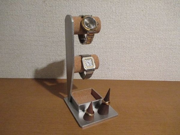 画像1: 腕時計スタンド　　腕時計、リング、小物入れ、アクセサリースタンド (1)
