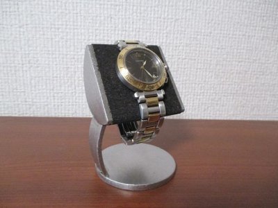 画像3: 腕時計スタンド　ウオッチスタンド　時計スタンド　1本用　腕時計スタンド 高級　腕時計スタンド おしゃれ　腕時計スタンド 2本ブラック半円パイプ支柱カーブ腕時計スタンド　2019－3－10