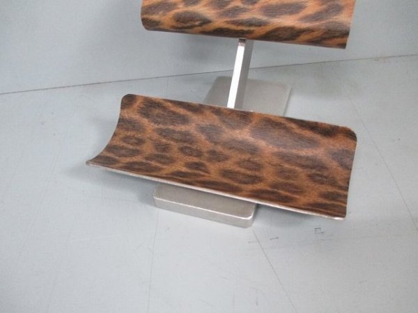 画像14: 腕時計スタンド　ヒョウ柄模樣腕時計、眼鏡スタンド　190418 (14)