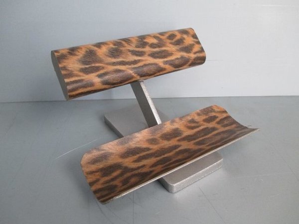 画像4: 腕時計スタンド　ヒョウ柄腕時計スタンド　190441 (4)