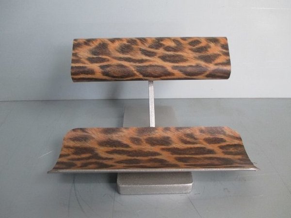 画像6: 腕時計スタンド　ヒョウ柄腕時計スタンド　190441 (6)