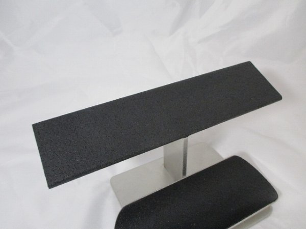 画像6: 腕時計スタンド　腕時計スタンド 手作り　腕時計スタンド 自作　腕時計スタンド おしゃれ　腕時計スタンド 4本　腕時計スタンド 複数　バーオールコルク貼りブラック4本掛け眼鏡トレイ付き時計スタンド　N190429 (6)