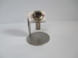 画像2: 腕時計スタンド　白樺風木目調だ円パイプ1本掛け　ak-design　受注製作 190502 (2)