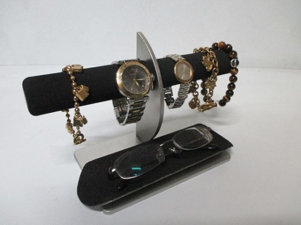 画像3: 腕時計スタンド　新作　ブラックスポンジパイプアクセサリースタンド　ak-design　No.190709 (3)