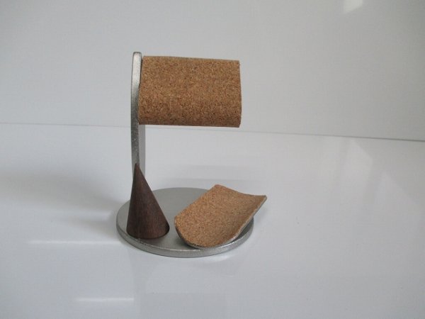 画像4: 腕時計スタンド　トレイ、指輪スタンド付き腕時計スタンド　190803 (4)