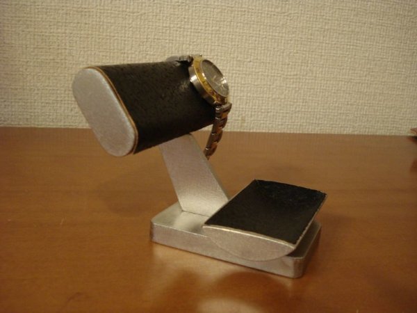 画像8: クリスマスプレゼントに！　ブラック2本掛けインテリアディスプレイスタンド　AK887  (8)