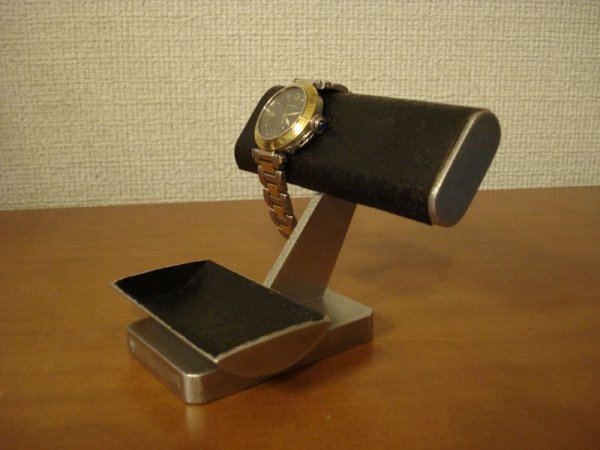 画像6: クリスマスプレゼントに！　ブラック2本掛けインテリアディスプレイスタンド　AK887  (6)