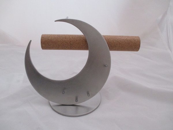 画像4: 腕時計スタンド　ウオッチスタンド　時計スタンド　腕時計スタンド 高級　腕時計スタンド おしゃれ　腕時計、スマホ、ネックレス三日月スタンド (4)