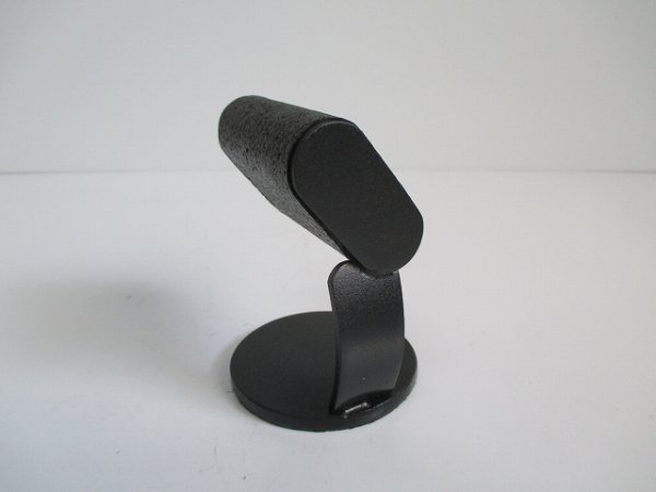 画像13: 腕時計スタンド　　オールブラックだ円パイプ支柱カーブ腕時計スタンド　 (13)