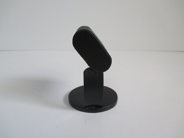 画像11: 腕時計スタンド　　オールブラックだ円パイプ支柱カーブ腕時計スタンド　 (11)