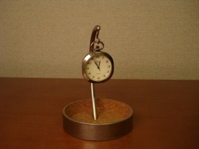 画像3: 懐中時計ケース  丸いトレイ懐中時計スタンド