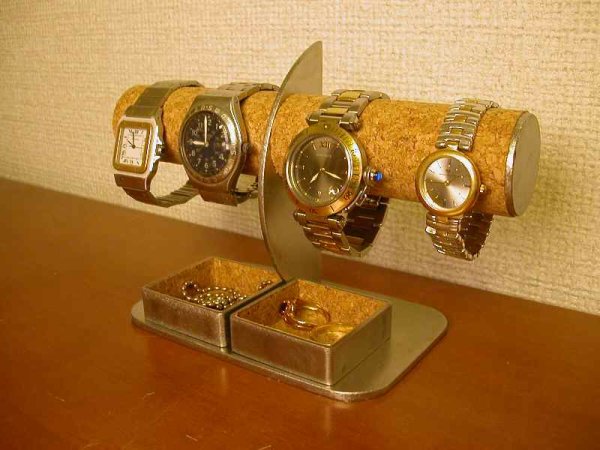 画像1: 腕時計スタンド　ハーフムーン腕時計パート2 (1)