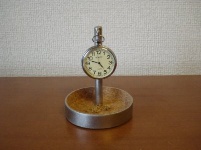 画像1: 懐中時計保管  トレイ付懐中時計スタンド