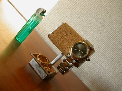 画像3: 小さいトレイ付き腕時計スタンド