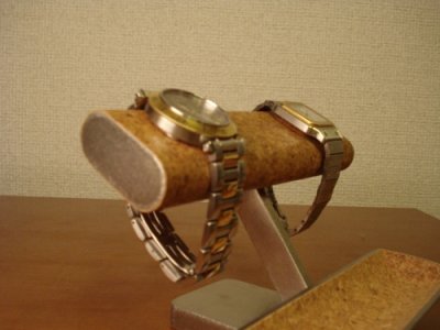 画像2: ウオッチスタンド　どっしり安定だ円パイプ腕時計スタンド