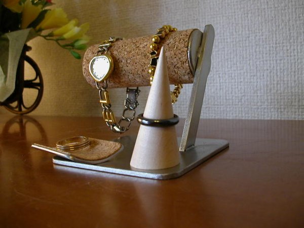 画像1: 腕時計スタンド　腕時計スタンド 2本　アクセサリーオールスタンド (1)