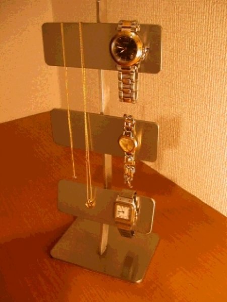画像1: ネックレス＆腕時計スタンドパート3 (1)