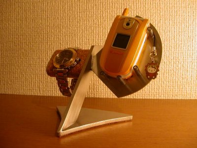 画像3: 腕時計スタンド　携帯電話スタンド　携帯電話＆腕時計スタンド