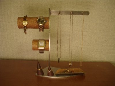 画像1: 腕時計スタンド　　腕時計、指輪、ネックレス、小物入れ、アクセサリーディスプレイスタンド　