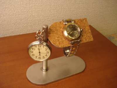 画像1: 懐中時計収納！腕時計＆懐中時計スタンド