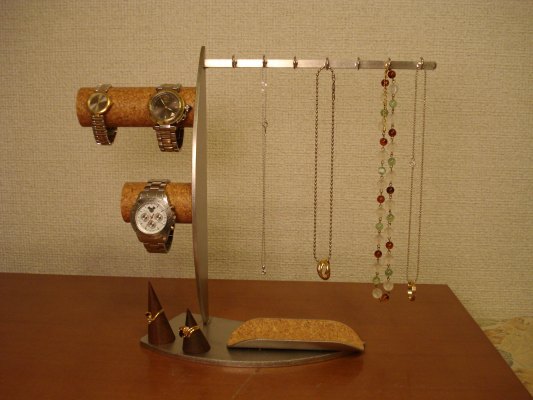 アクセサリー収納 腕時計、ネックレス、指輪スタンド AKデザイン
