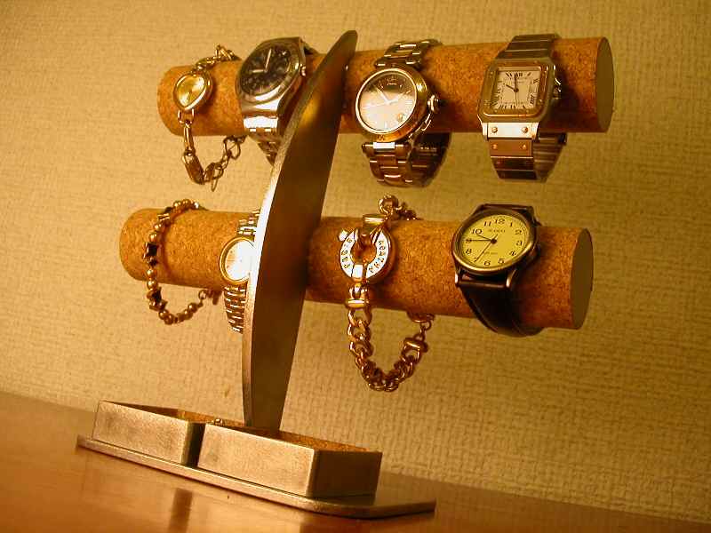 腕時計スタンド 腕時計スタンド 自作 腕時計スタンド 手作り 角トレイ ...